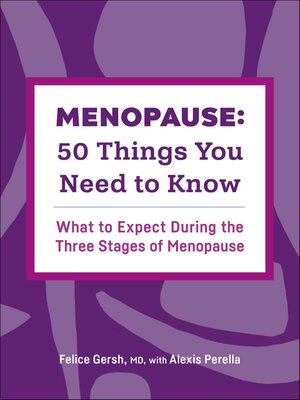 cover image of Menopause